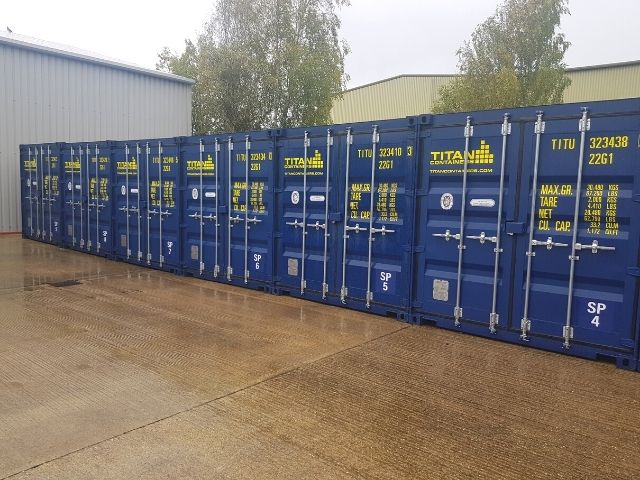 Store your personal belongings with Spire Removals, Wiltshire in our steel containers.